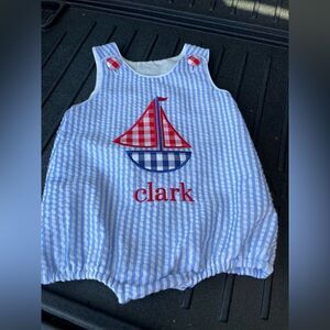 Cecil & Lou Monogrammed Clark Bubble